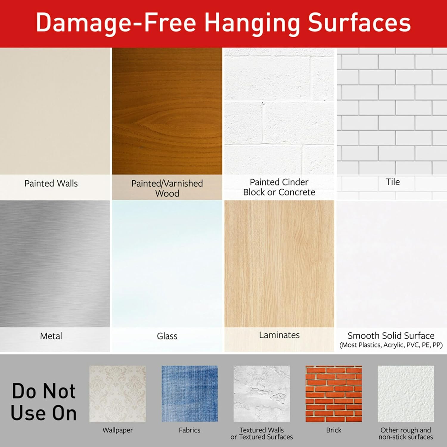 Command Medium Utility Hooks. 20 Hooks and 24 Strips. Damage-Free Hanging Wall Hook with Adhesive Strips. No Tools Great for Hanging. Organization and Storage. Holds up to 3 lb - Image 8