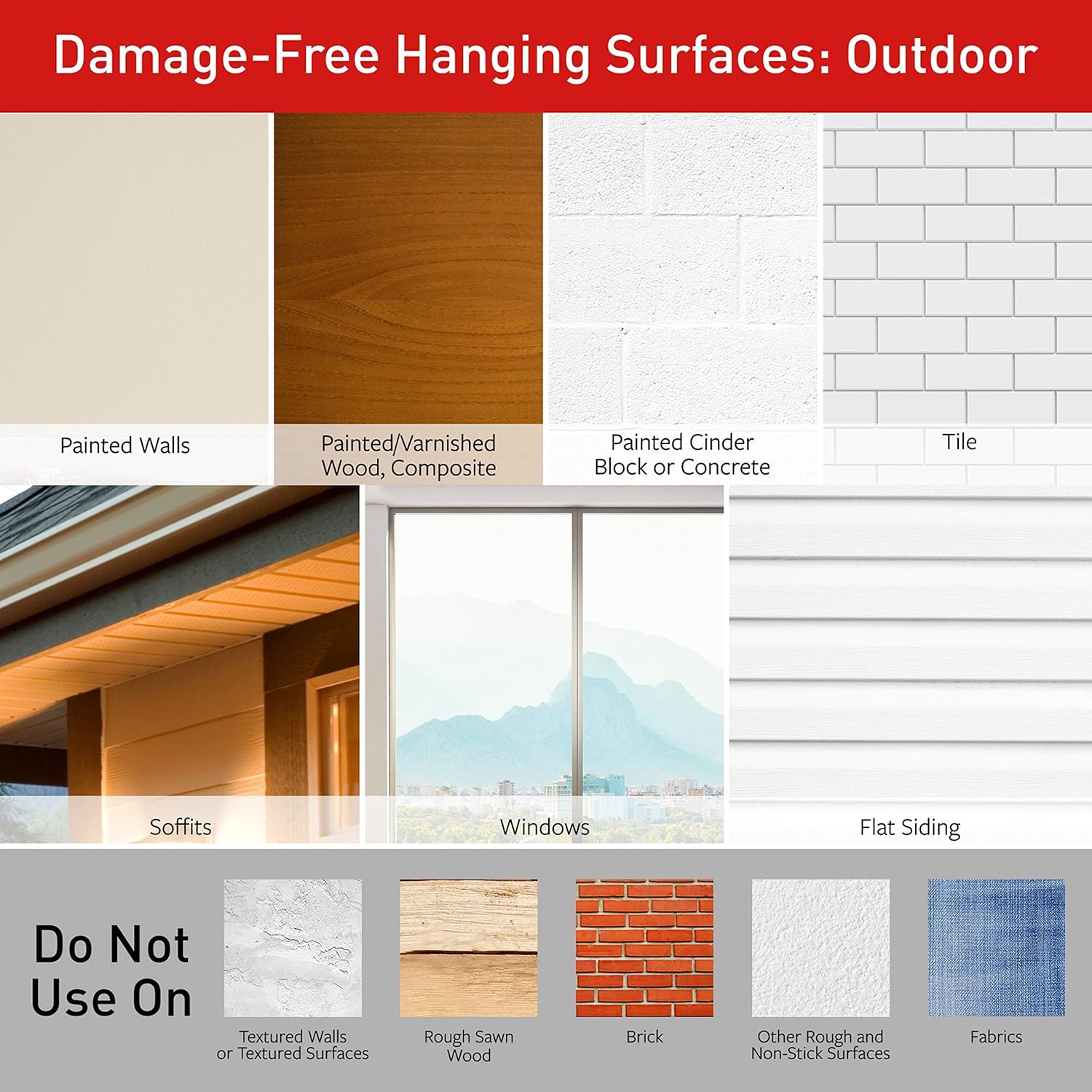 Command Outdoor Large Bronze Hooks. Holds 5 lb. 3 Hooks 4 Strips. Damage-Free. Weather Resistant for Hanging Decor - Image 11